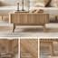 Table basse à 4 pieds avec rangement Dorcus-1239462914
