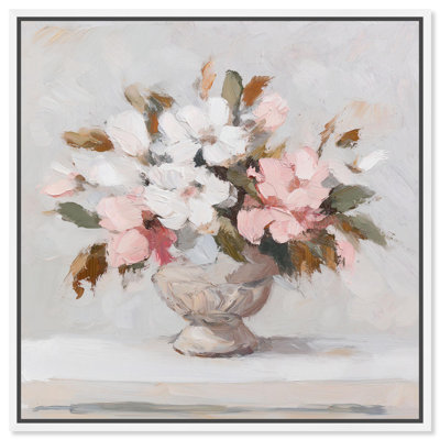 Room Flowers II Botanical Art Canvas Print by Art Remedy