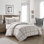 Ensemble d'édredon standard en coton 3 pièces