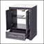 Meuble-lavabo autoportant moderne de 24 pouces avec lavabo en céramique, portes à fermeture douce et rangement spacieux pour des salles de bain élégantes et fonctionnelles-1157947277
