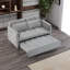 Causeuse moderne en velours-496164067