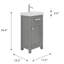 Ensemble de meuble-lavabo simple 18 po Caitlyn-1329002337