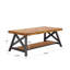 Table basse à tréteaux avec rangement Isakson-23263912