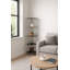Polo 135cm H x 38.5cm W Steel Corner Bookcase-24131458
