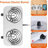 Boshen 2000 Watt Electric Double Burner