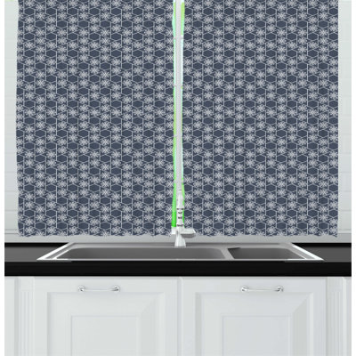 Pointed Kitchen Curtain