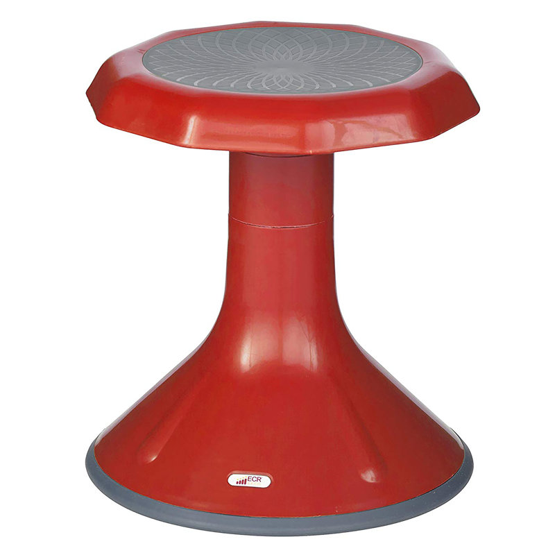 Tabouret ECR4Kids ACE, 15", Rouge