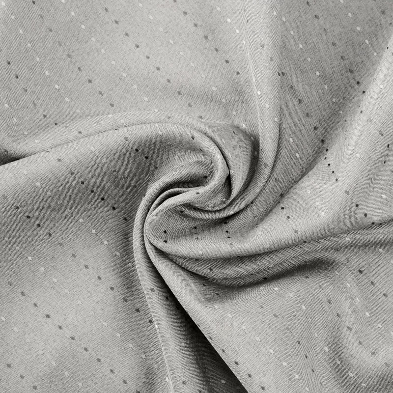 Cedarpoint Elegant Striped Design Rod Pocket Room Darkening Curtain Panel, Smoke, 54" W x 72" L