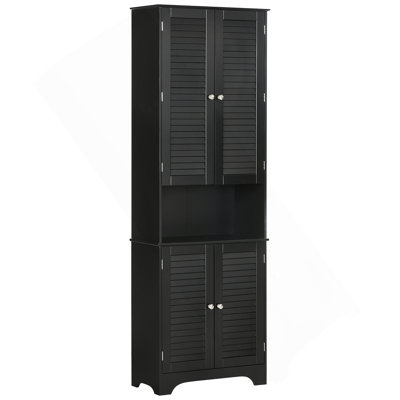 Armoire de rangement de salle de bain étroite HOMcom