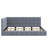 Upholstered Daybed/Sofa Bed Frame-1825196188