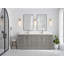 Ensemble de meuble-lavabo double 84 po Esin