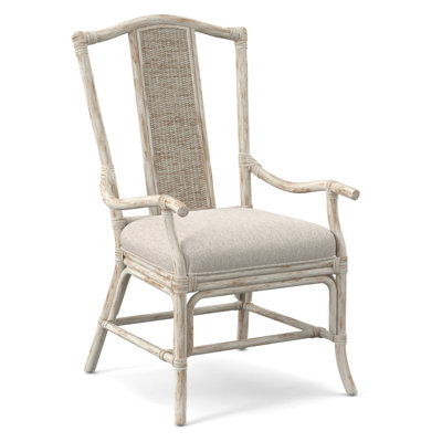 Chaise avec accoudoirs à dossier à lattes Drury Lane