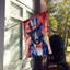 Drapeau patriotique de la maison américaine-112698622