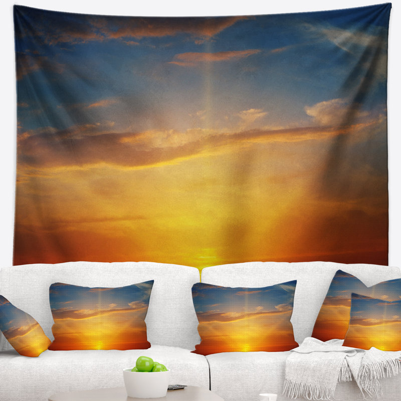 Polyester Tapestry, 50" H x 60" W