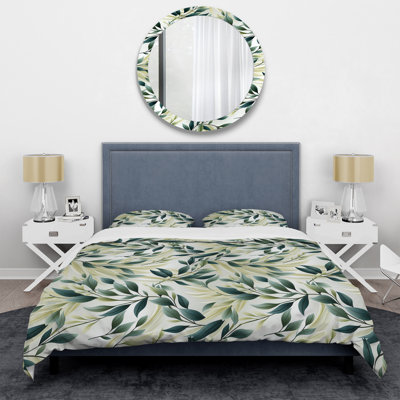 Ensemble de housse de couette Zen Leaf