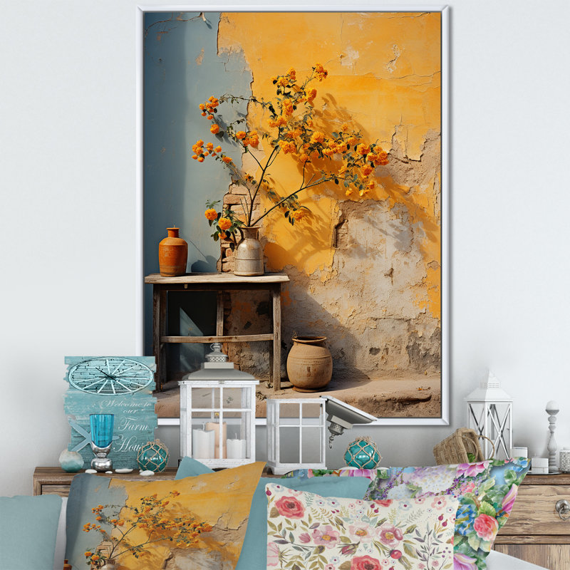 Minimalisme de la simplicité sur toile, H 32 po x l 16 po x P 1 po, Cadre flottant blanc