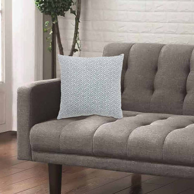 Housse de coussin carrée géométrique Vaidya/insert