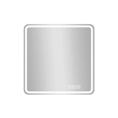 36*36In Led Bathroom Mirror, Anti-Explosion Glass, Rust-Resistant, Anti-Fog Features, Tri-Color Changing, Ideal For All Bathroom Decors, A Must-Have Bathroom Accessory
