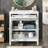 30" Bathroom vanity with Ceramic Sink, Adjustable Shelf and Tip-Out Tray-116858764