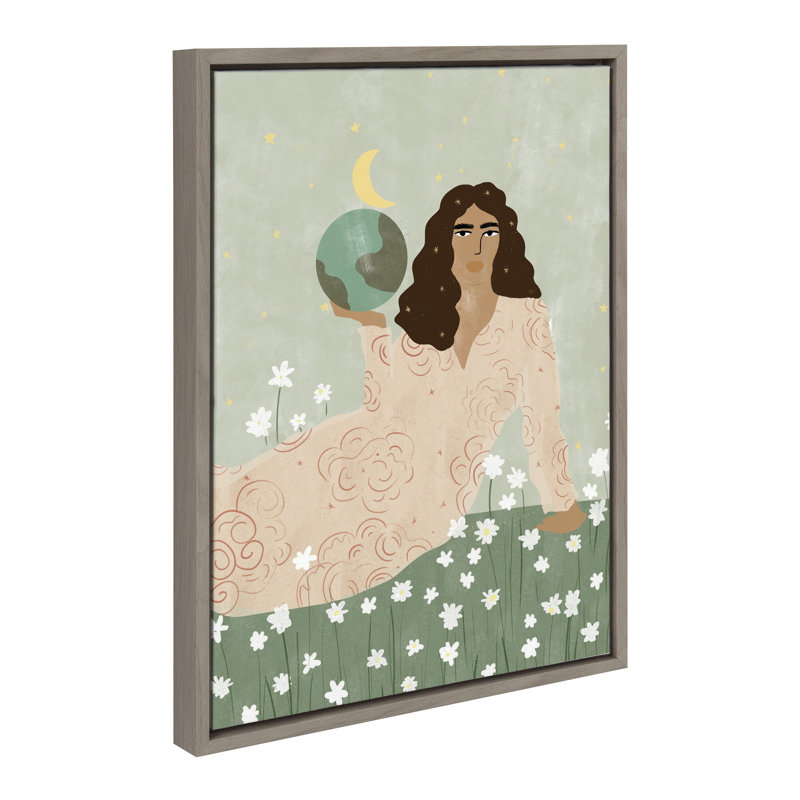 «God Is A Woman» par Alja Horvat, reproduction d'art sur toile encadrée