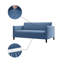 Housse pour causeuse extensible Lukas-943882725