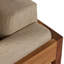 Nathanson Teak Patio Chair with Cushions