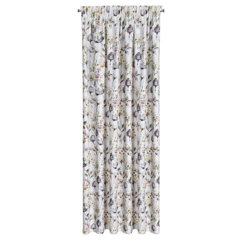 Adelya Maximum Blackout Curtains Single Panel