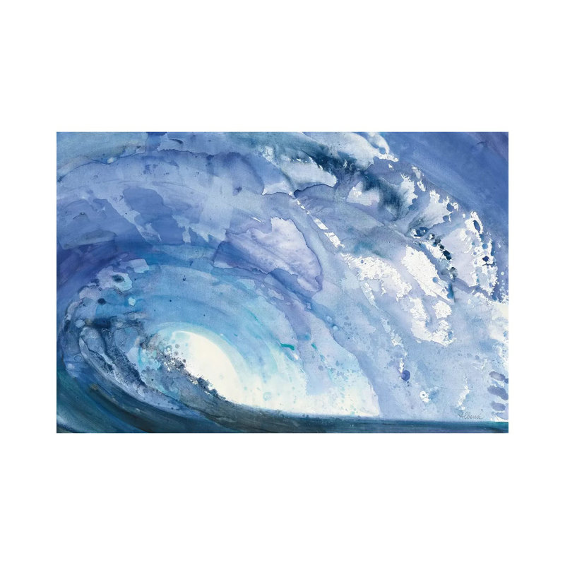Barrel Wave par Albena Hristova - impression, H 12 po x l 18 po x 1,5 po