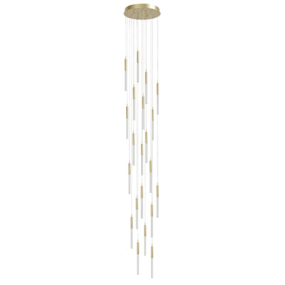 Luminaire suspendu en grappe à 21 lumières Boa