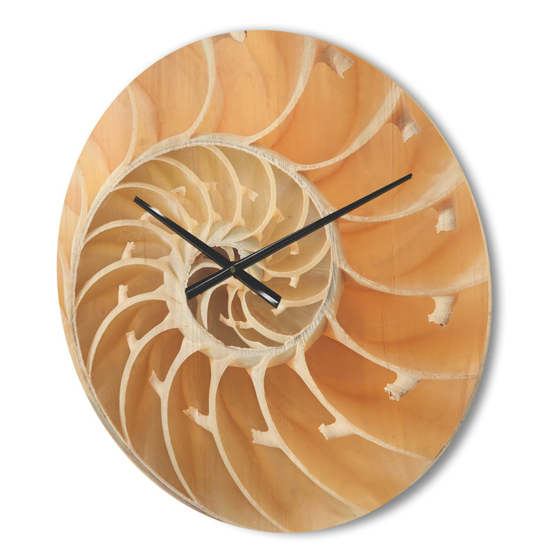 Solid Wood Wall Clock, Medium