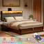 Structure de lit avec rangement DEL Livia-915436297