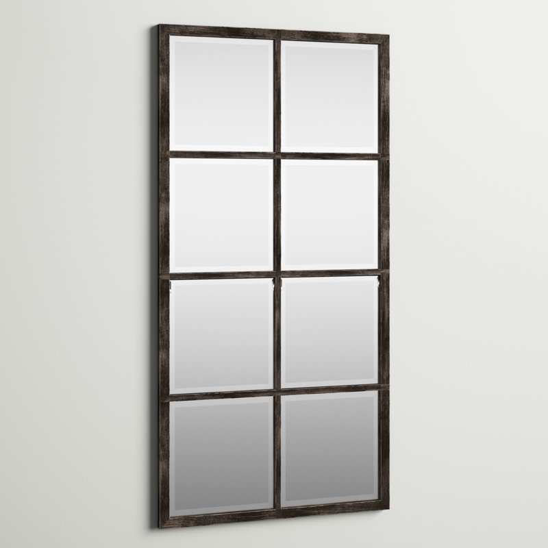Miroir biseauté Mitchem, Bronze frotté à l'huile
