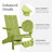 Ratcliff All-Weather HDPE Adirondack Chair-659335433