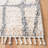 Triplett Fringe Shag Performance Geometric Rug-1162274477