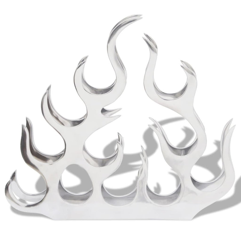 Hargimont Tabletop Wine Bottle Rack in Silver
