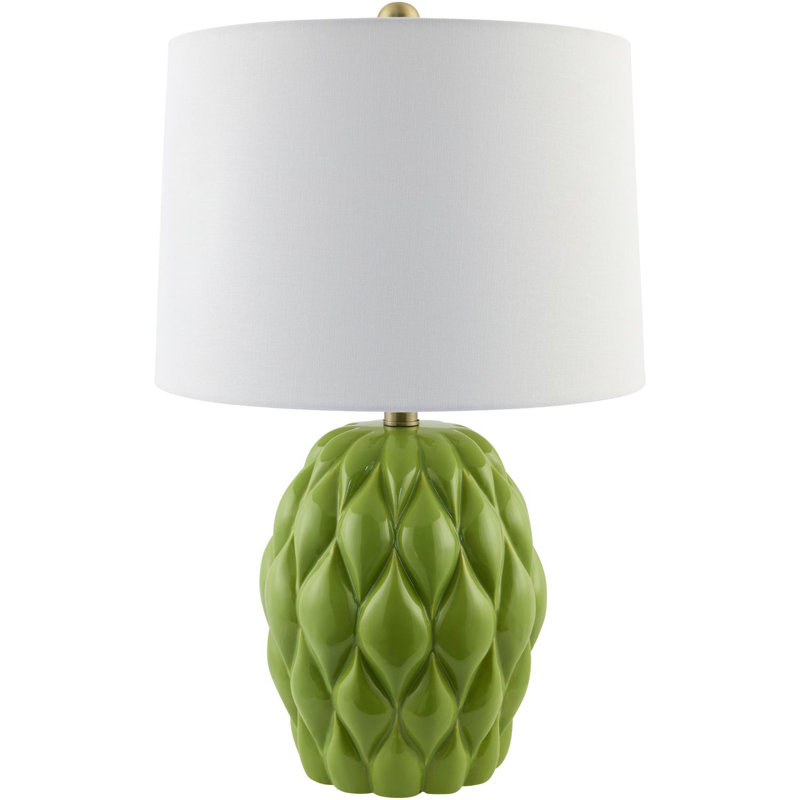 Lampe de table Shahe, Vert clair