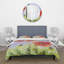Blossoming Poppies In The Morning IV - Ensemble de housse de couette traditionnel - Microfibre de polyester-66388629