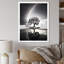 Arc-en-ciel arc-en-ciel gris sur arbre III - impression-1409528528-1409528529
