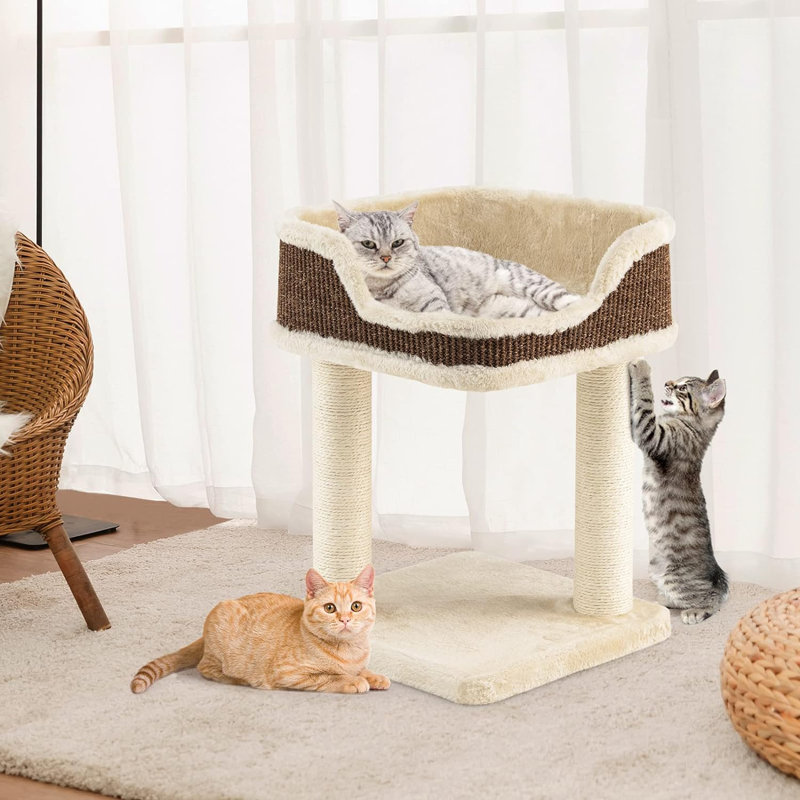 Toccoa Cat Perch, Beige
