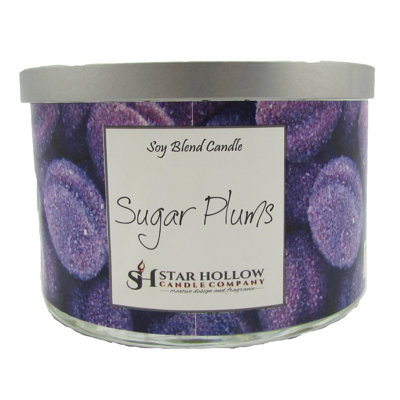 Sugar Plums Scented Jar Candle