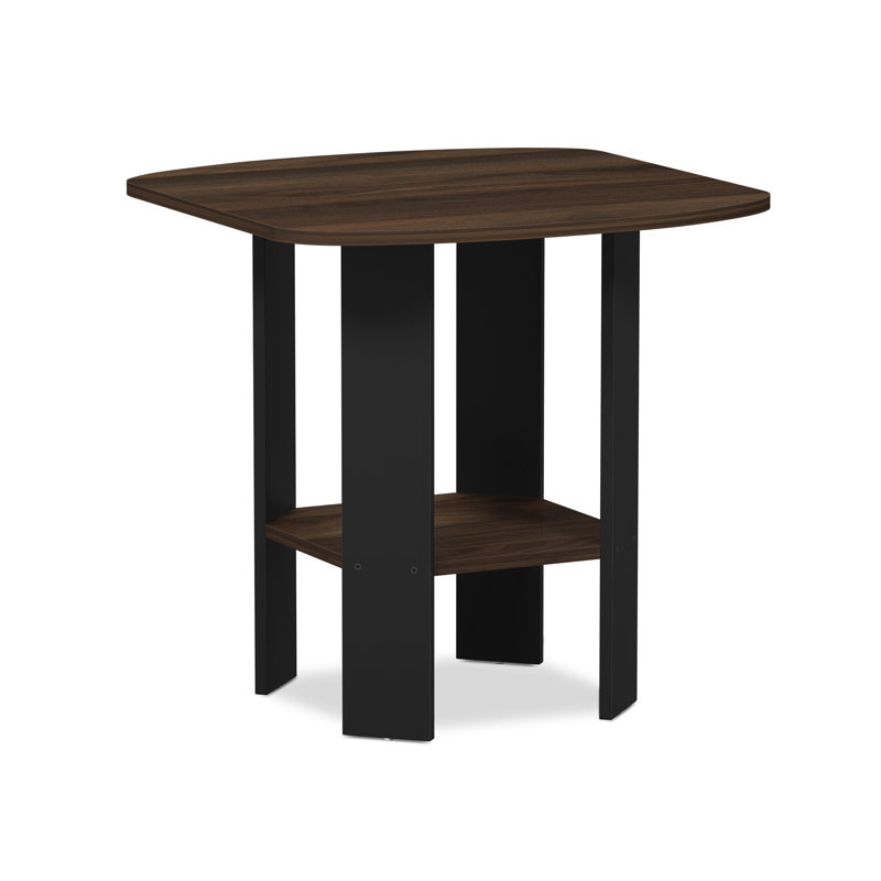 Sarwar End Table, Columbia Walnut/Black