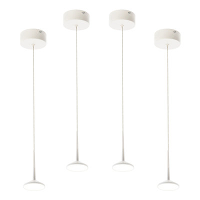  Luminaire suspendu conique 1 lumière DEL 1 lumière