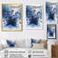 Mauve, blanc, neige enneigée, hiver, gouttes de neige, fleurs, salon d'art mural-826166625-826166651