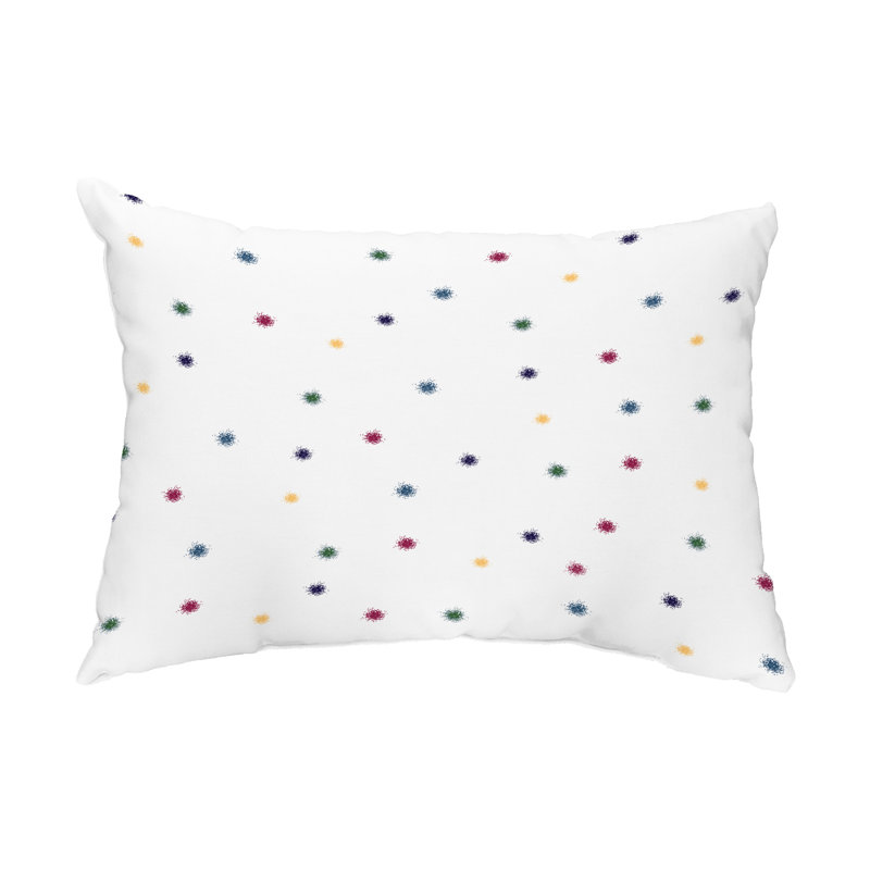Housse de coussin d'extérieur Veggie Dots, Vert