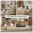 Nathasa Bean Bag Soft Sleeper Chair With Pillow, Foldable Compression Mattress With Back Support-1662398400