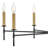 Hux 7-Light Exposed Candle Bulb Chandelier Pendant