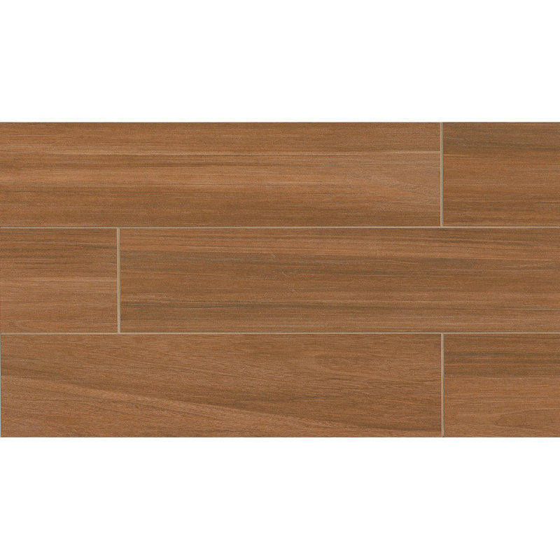 Carreau de porcelaine 8 po x 24 po Austin, Feuille tombée