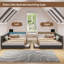 Upholstered Daybed with 2 Storage Drawers-1632970417-1632970423