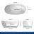 55'' Freestanding Acrylic Tub Freestanding Soaking Bathtub