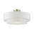 Areial 3-Light 18" Semi Flush Mount